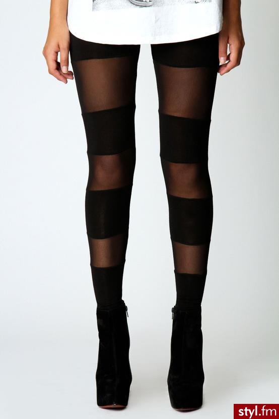 Leginsy Spodnie Moda
