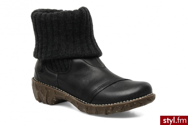 El Naturalista Kozaki Iggdrasil N097 (Czarny) - Kozaki Buty Moda