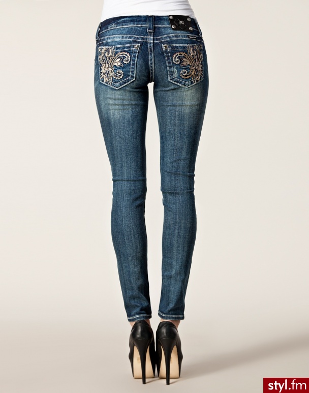 Jeansy Spodnie Moda
