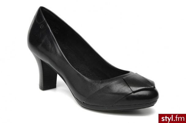Rockport CZÓŁENKA ORDELLA KNOT PUMP BY ROCKPORT (Czarny) - Czółenka Buty Moda