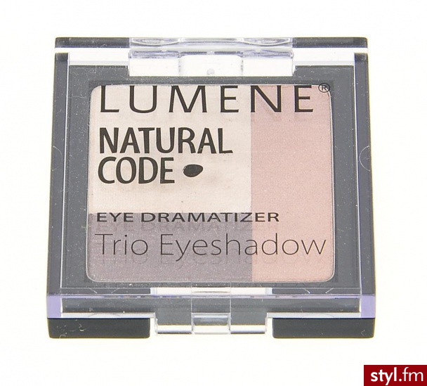 Lumene Natural Code Potrójne Cienie do Powiek - Dzienne Makijaże