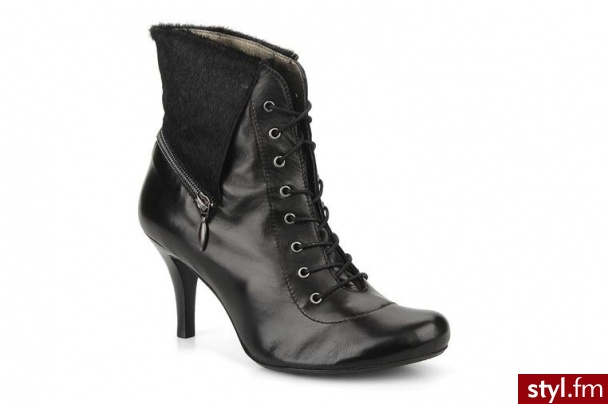 Bocage PÓŁBUTY I BOTKI MALARO BY BOCAGE (Czarny) - Botki Buty Moda
