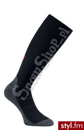 Rohner Skarpety Hurricane Black 11/12 - Leginsy Spodnie Moda