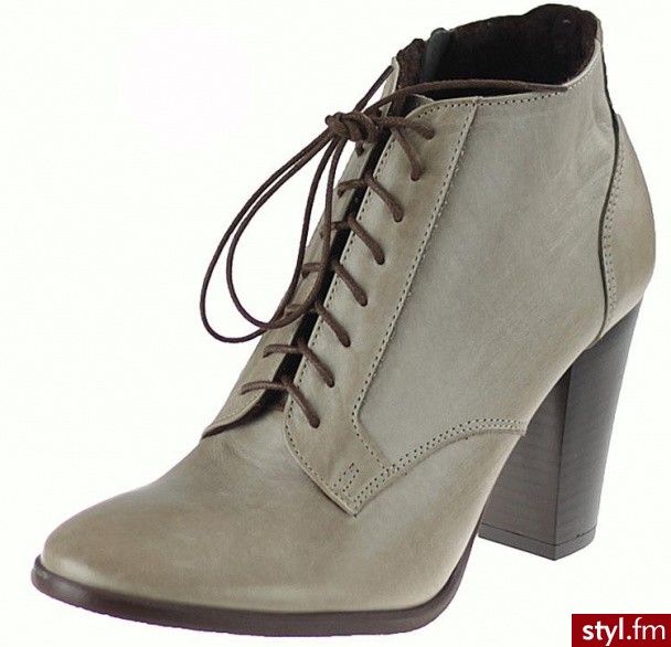 Nessi Półbuty 34002 Beżowe 51 - Półbuty Buty Moda