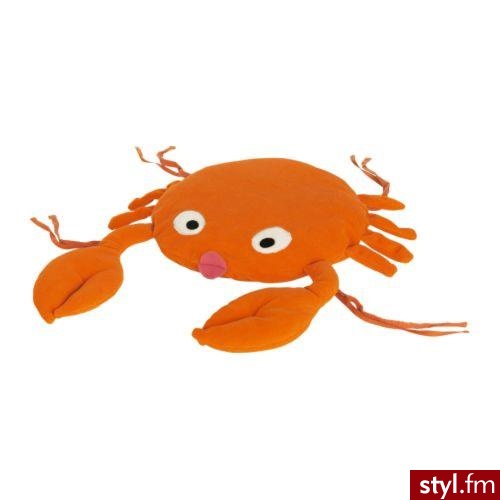 Poduszka - krab na krzesło. Dostępna w sieci sklepów Ikea oraz na Allegro za 14 zł. :) - Misz-masz