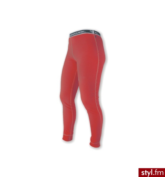 Sensor Thermo EVO Kalesony Damskie Czerwone XL - Leginsy Spodnie Moda