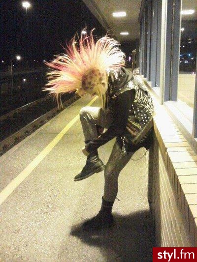Punk Rock Alternatywne Średnie Fryzury