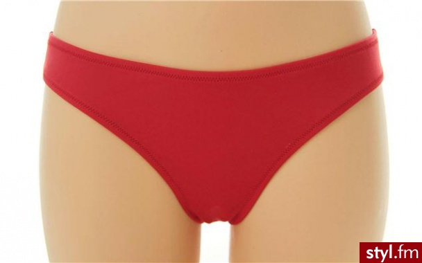 Guess figi BRIEF czerwony - Majtki Bielizna Moda