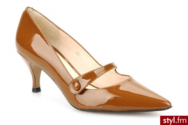 Georgia Rose CZÓŁENKA JERAWIA BY GEORGIA ROSE (Brązowy) - Czółenka Buty Moda