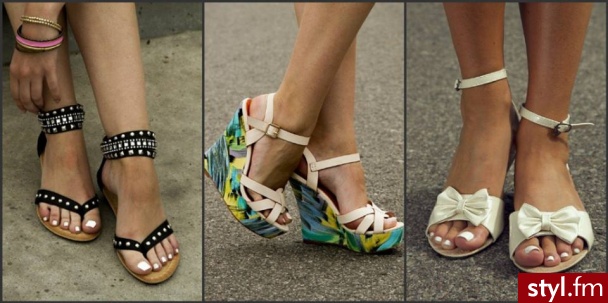 Sandały Buty Moda