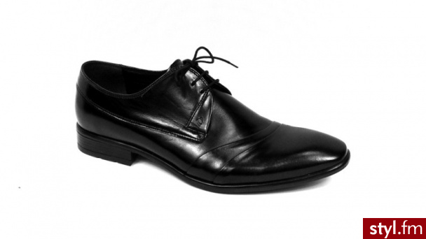 Conhpol Półbuty wizytowe 1750322M - Półbuty Buty Moda