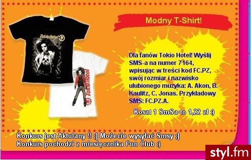 Zapraszam do wysyłania SmSów ;)) ;] Im więcej tym macie większą szanse na wygraną :) - Pozostałe Ciuchy Moda