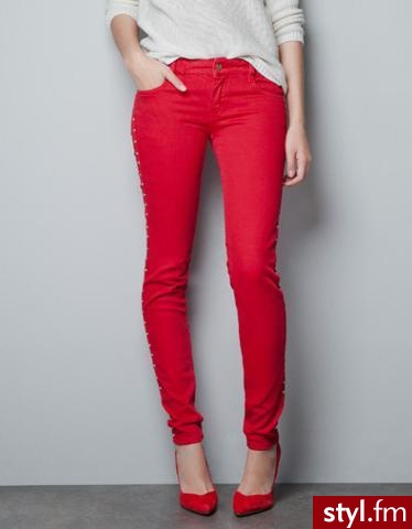 Jeansy Spodnie Moda