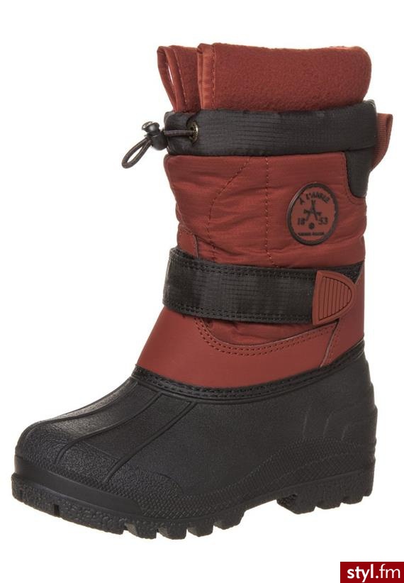 Aigle CHANNELTON Śniegowce pomarańczowy - Pozostałe Buty Moda