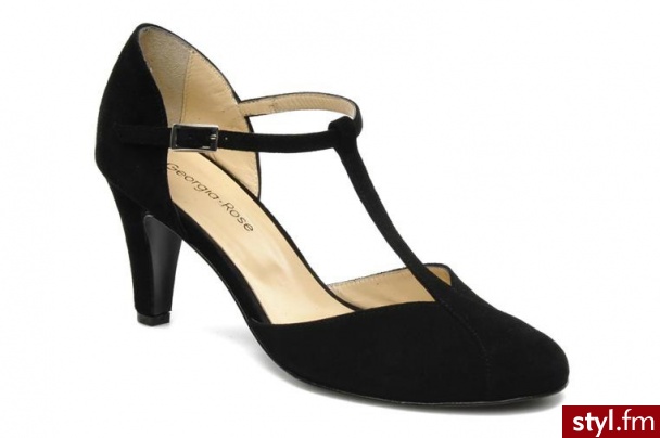 Georgia Rose CZÓŁENKA VANAM BY GEORGIA ROSE (Czarny) - Czółenka Buty Moda