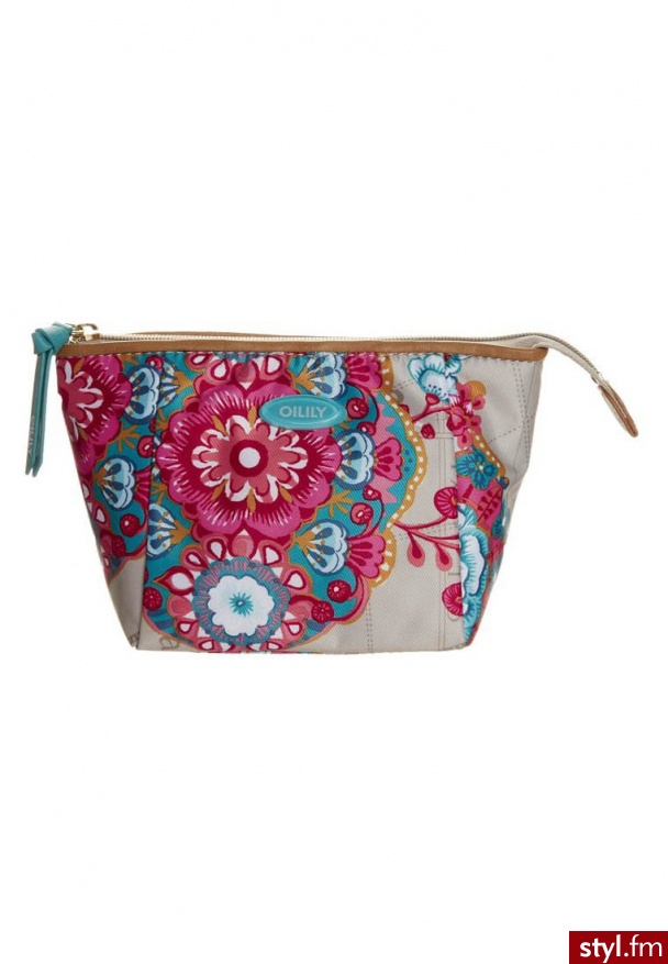 Oilily FANTASY FLORA S POUCH Kosmetyczka beżowa - Kosmetyki