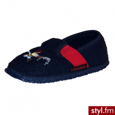 Giesswein Boys Kapcie TRULBEN ocean - Pozostałe Buty Moda