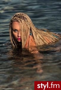 Blond Warkocze Proste Na co dzień Długie Fryzury
