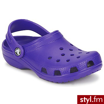 Crocs Chodaki Dziecko CLASSIC KIDS Ultraviolet - Pozostałe Buty Moda