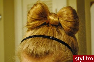 Blond Upięcie Proste Na co dzień Krótkie Fryzury