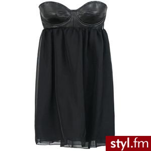 Bustier w/ Chiffon Mini Dress - Maurie and Eve - Polyvore. Pobrano ze strony: http://www.polyvore.com/bustier_chiffon_mini_dress/thing?id=15716568 - Pozostałe Ciuchy Moda