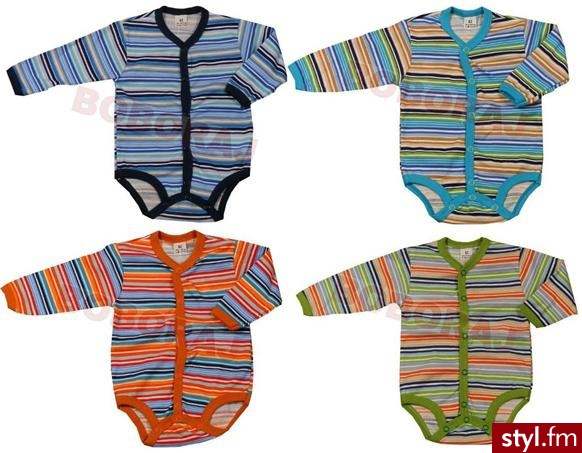 BODY ROZPINANE roz. 62-74 PASKI 726 - Paski Dodatki Moda