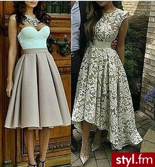 Wieczorowe Sukienki Moda