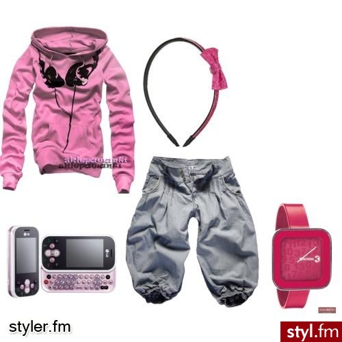 na różowo. - Styler