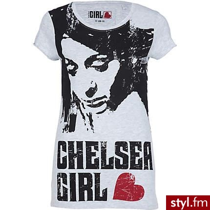 RIVER ISLAND beige print chelsea girl t-shirt £17.00 - Pozostałe Ciuchy Moda