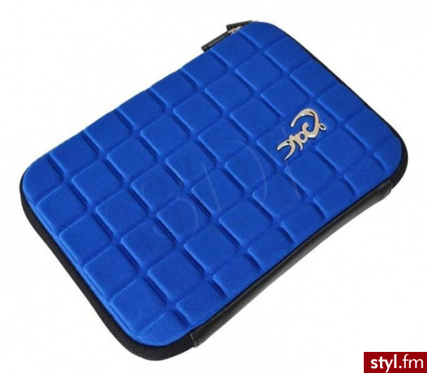 CROCO CHOCOLATE NA TABLET 7-7.7 NIEBIESKIE (TABCROCHOC7BLU) - Portfele i etui Dodatki Moda