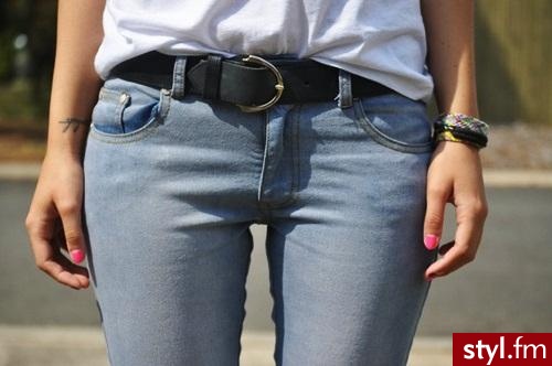 Jeansy Spodnie Moda