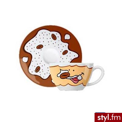 Oryginalne filiżanki od capuccino firmy Ritzenhoff. Cena: 106 zł. - Misz-masz