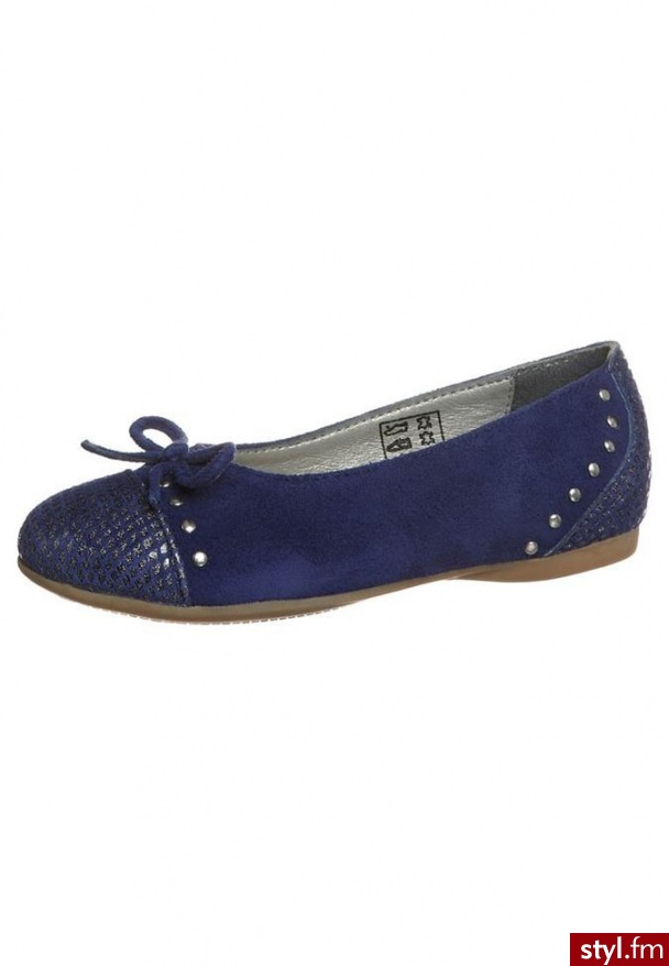 STUPS Baleriny niebieski Balerinki - Balerinki Buty Moda