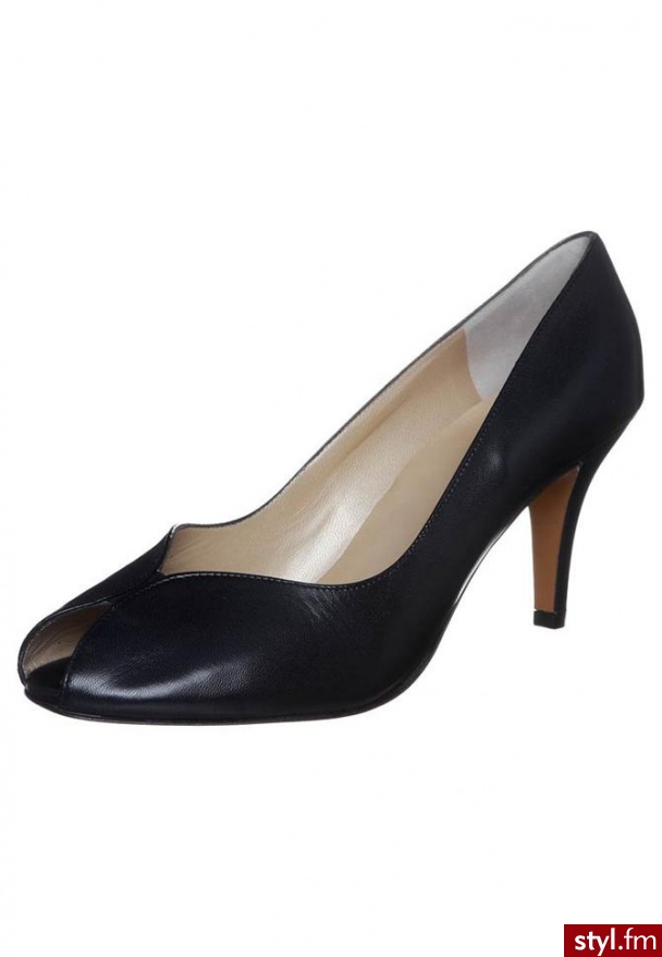 Peter Kaiser SEVILLA Peep Toe niebieski CZARNY CZÓŁENKA - Czółenka Buty Moda