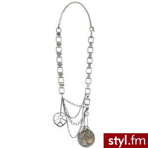 Inertia Long Necklace - All Saints - Polyvore. Pobrano ze strony: http://www.polyvore.com/inertia_long_necklace/thing?id=29268301 - Pozostałe Dodatki Moda