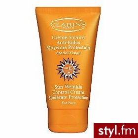 Clarins Sun Wrinkle Control Przeciwzmarszczkowy Krem do opalania twarzy SPF 15 75 ml - Emu Buty Moda