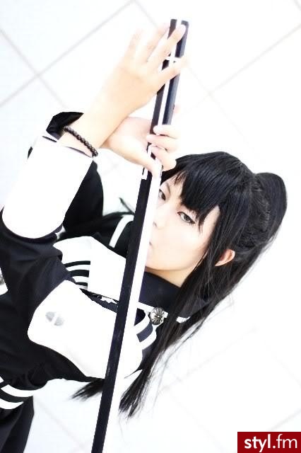 Kanda D.gray-man. Cosplay Kandy : D (Kanda jest facetem >.<) - Średnie Męskie Fryzury