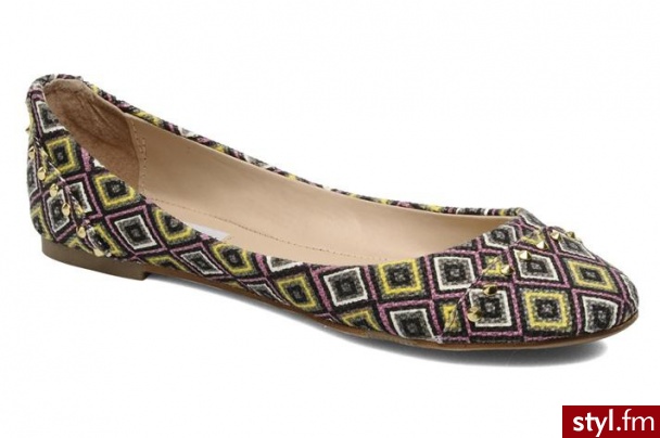 Steve Madden Balerinki Kstudd by (Żółty) - Balerinki Buty Moda