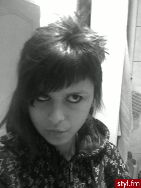 EMO Alternatywne Średnie Fryzury
