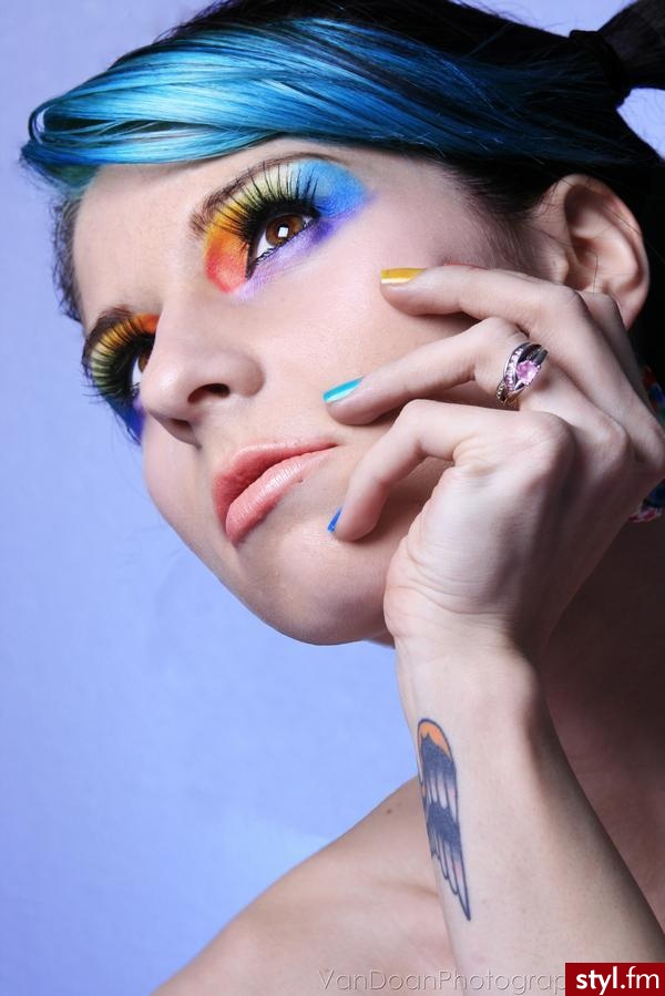 Colorowo < 3 - Makijaże