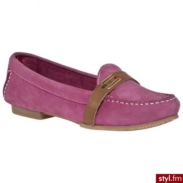 TOMMY HILFIGER Mokasyny Kelly 5 A FW56815299 260 Różowy - Półbuty Buty Moda