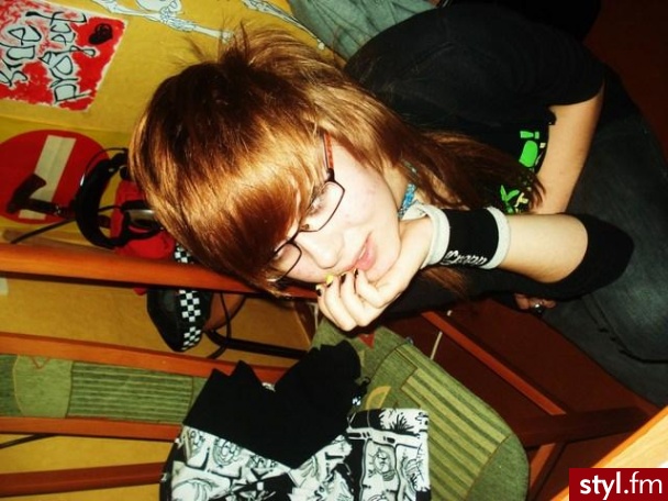 EMO Alternatywne Średnie Fryzury