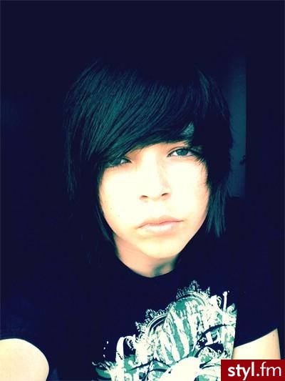 EMO Alternatywne Średnie Fryzury