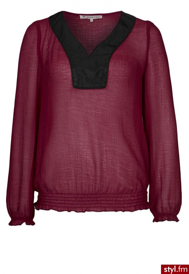 Anna Field Tunika czerwony (AF-0713-0202) - Tuniki Ciuchy Moda
