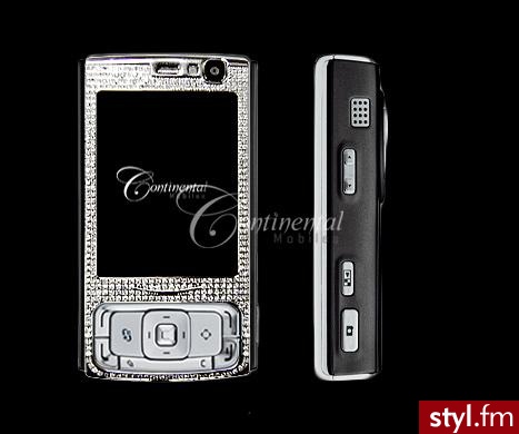 diamentowa nokiaN95 za ponad 66000zl - Gadżety Inne Moda