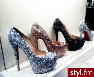 co myslicie? SHINE - Szpilki Buty Moda