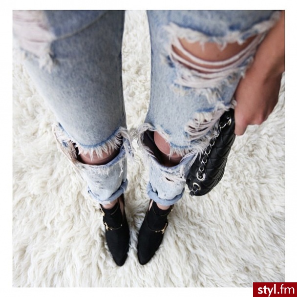 Jeansy Spodnie Moda