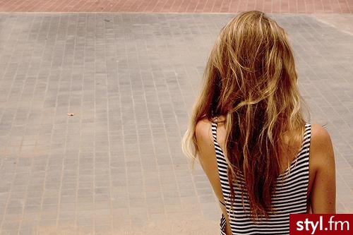 Blond Rozpuszczone Proste Na co dzień Długie Fryzury