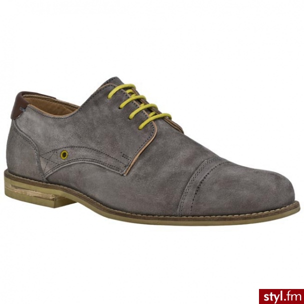 MEXX Półbuty Benny 1A F7AMS018 015 Szary - Półbuty Buty Moda
