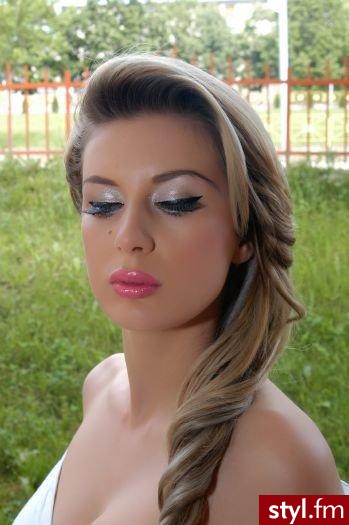 Blond Rozpuszczone Proste Na co dzień Długie Fryzury